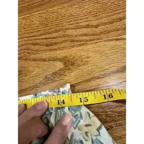 Vintage 1980s Floral Pattern Pleated Midi Skirt 14 Fairy Cottagecore *Fit Note - Picture 3 of 5